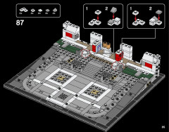 LEGO 21045 instructions page 85 – build guide