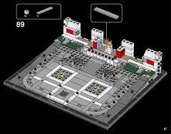 LEGO 21045 instructions page 87 – build guide