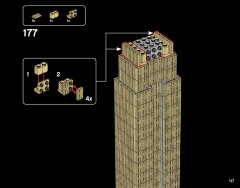 LEGO 21046 instructions page 117 – build guide