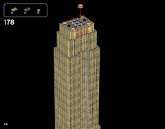 LEGO 21046 instructions page 118 – build guide