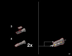 LEGO 21046 instructions page 127 – build guide