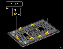 LEGO 21046 instructions page 25 – build guide