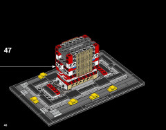 LEGO 21046 instructions page 48 – build guide