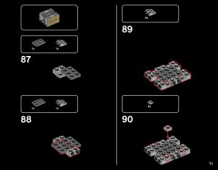 LEGO 21046 instructions page 71 – build guide