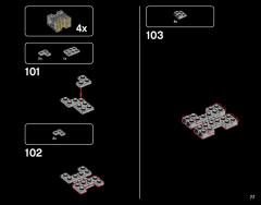 LEGO 21046 instructions page 77 – build guide