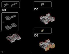 LEGO 21046 instructions page 78 – build guide