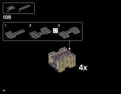 LEGO 21046 instructions page 80 – build guide