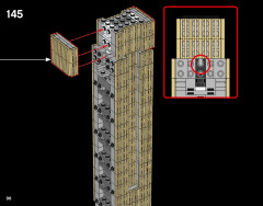 LEGO 21046 instructions page 98 – build guide