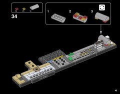 LEGO 21047 instructions page 45 – build guide