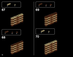LEGO 21047 instructions page 74 – build guide
