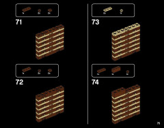 LEGO 21047 instructions page 75 – build guide