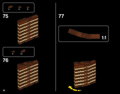 LEGO 21047 instructions page 76 – build guide