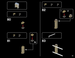 LEGO 21047 instructions page 79 – build guide