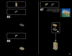 LEGO 21047 instructions page 81 – build guide