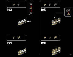 LEGO 21047 instructions page 87 – build guide