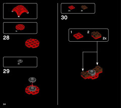 LEGO 21051 instructions page 34 – build guide