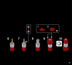 LEGO 21051 instructions page 43 – build guide