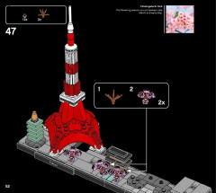 LEGO 21051 instructions page 52 – build guide