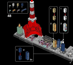 LEGO 21051 instructions page 53 – build guide