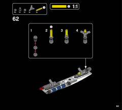 LEGO 21051 instructions page 63 – build guide