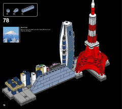 LEGO 21051 instructions page 74 – build guide