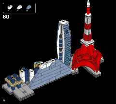 LEGO 21051 instructions page 76 – build guide