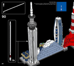 LEGO 21051 instructions page 84 – build guide