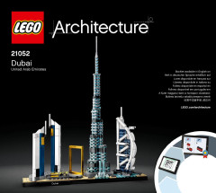 LEGO 21052 instructions page 1 – build guide