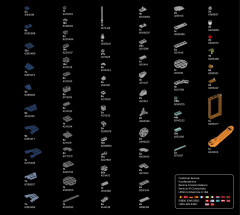 LEGO 21052 instructions page 111 – build guide