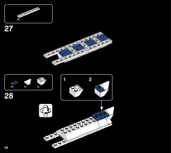 LEGO 21052 instructions page 36 – build guide