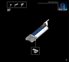 LEGO 21052 instructions page 43 – build guide