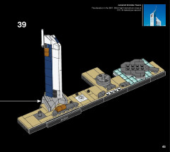 LEGO 21052 instructions page 45 – build guide