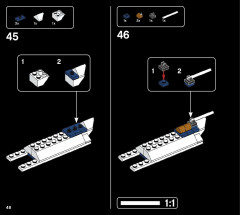 LEGO 21052 instructions page 48 – build guide