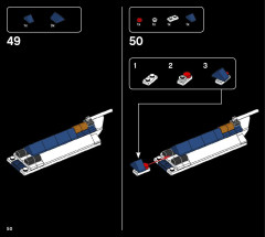 LEGO 21052 instructions page 50 – build guide