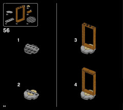 LEGO 21052 instructions page 54 – build guide