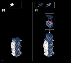LEGO 21052 instructions page 64 – build guide