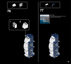 LEGO 21052 instructions page 65 – build guide