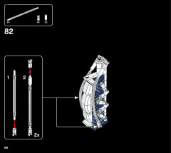 LEGO 21052 instructions page 68 – build guide