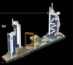 LEGO 21052 instructions page 70 – build guide