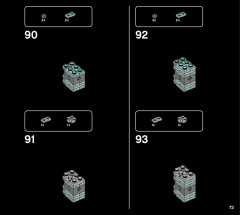 LEGO 21052 instructions page 73 – build guide