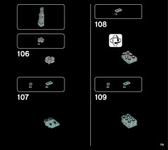 LEGO 21052 instructions page 79 – build guide