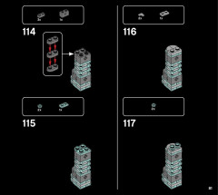 LEGO 21052 instructions page 81 – build guide