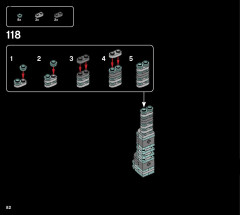 LEGO 21052 instructions page 82 – build guide