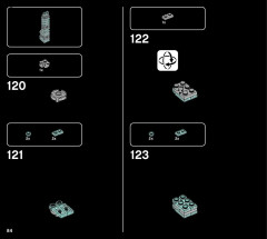 LEGO 21052 instructions page 84 – build guide