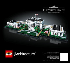 LEGO 21054 instructions page 1 – build guide