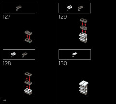 LEGO 21054 instructions page 102 – build guide
