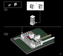 LEGO 21054 instructions page 103 – build guide