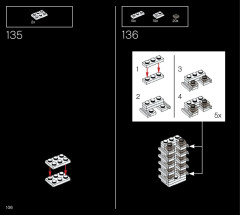 LEGO 21054 instructions page 106 – build guide