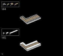 LEGO 21054 instructions page 110 – build guide