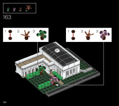 LEGO 21054 instructions page 120 – build guide